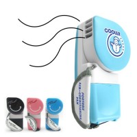 LOCOMO Mini Handheld Portable Fan Air Conditioning Water Cool Cooler USB Battery Operated ELG043 - B00DUTSIOS